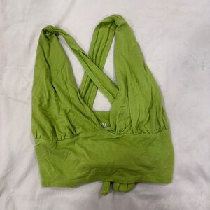 Pacsun Cross and Tie back tank S